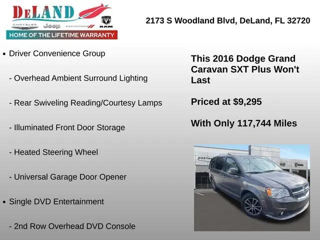 2016 Dodge Grand Caravan SXT