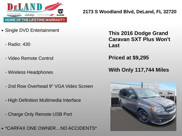 2016 Dodge Grand Caravan SXT