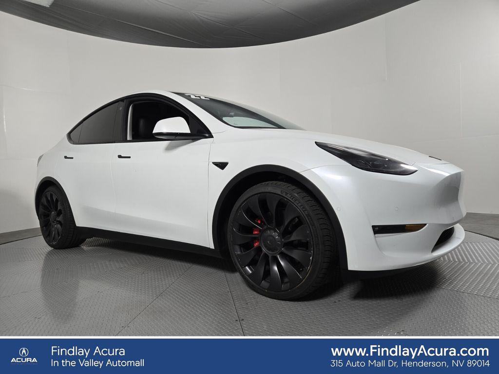 2022 Tesla Model Y Performance Dual Motor All-Wheel Drive's photo