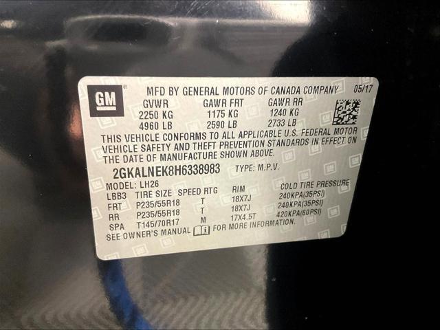 2017 GMC Terrain SLE-2
