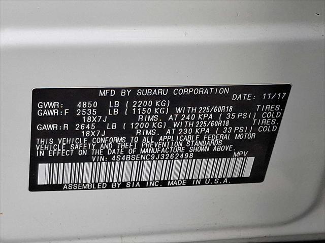 2018 Subaru Outback 3.6R Limited