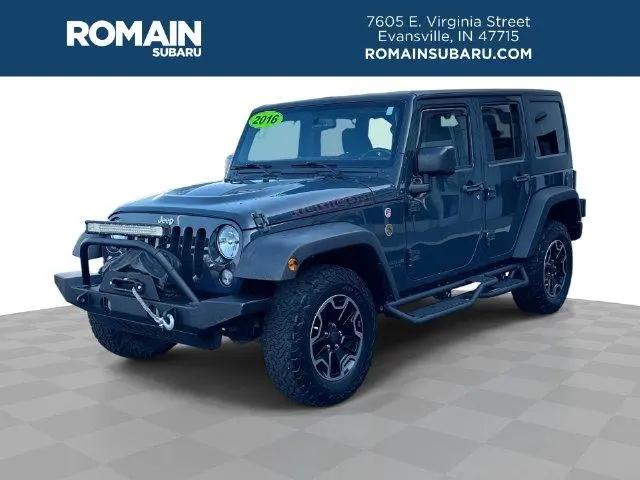 2016 Jeep Wrangler Unlimited Rubicon Hard Rock for sale in Evansville, IN