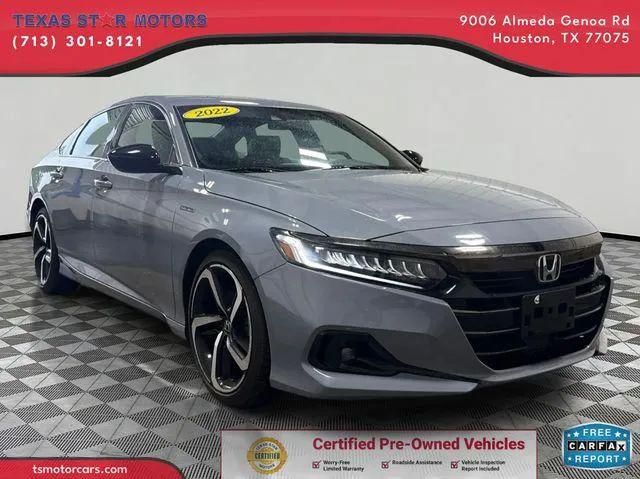 2022 Honda Accord Hybrid Sport for sale in Houston, TX