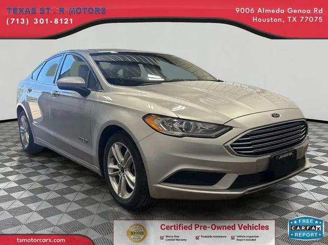 2018 Ford Fusion Hybrid S for sale in Houston, TX