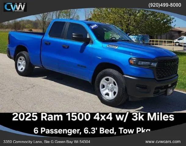 2025 Ram 1500 Tradesman Quad Cab 4x4 6'4" Box for sale in Green Bay, WI