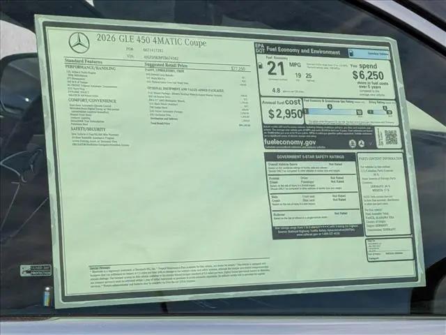 2026 Mercedes-Benz GLE 450 4MATIC