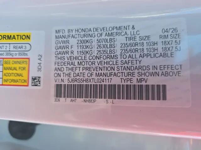 2026 Honda CR-V Hybrid 2WD Sport-L