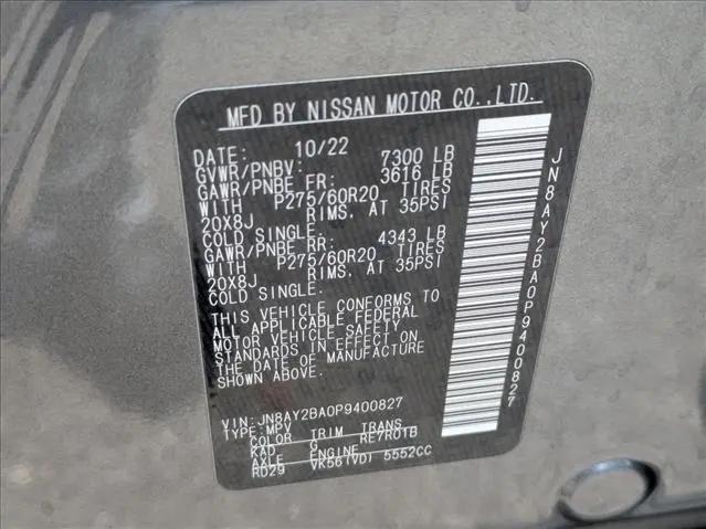 2023 Nissan Armada SL 2WD