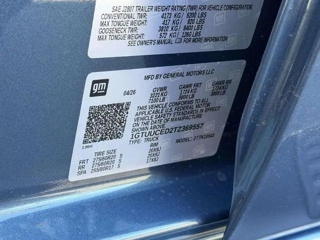 2026 GMC Sierra 1500 Crew Cab, Short Bed, Elevation, 4WD
