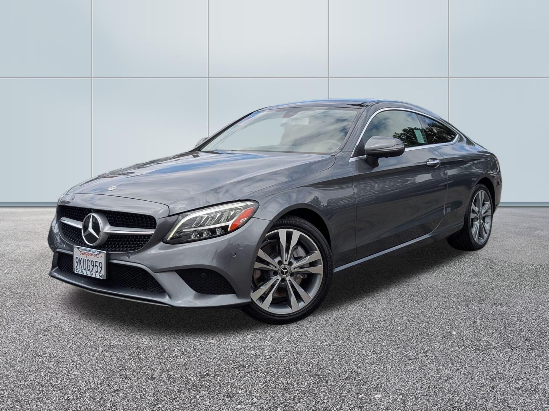 Gray (Selenite Grey Metallic) 2020 Mercedes-Benz C-Class C 300 Coupe RWD Coupe Rear-Wheel Drive Automatic