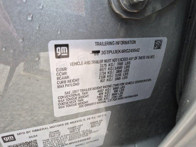 2024 GMC Sierra 1500 4WD Crew Cab Short Box Elevation with 3VL