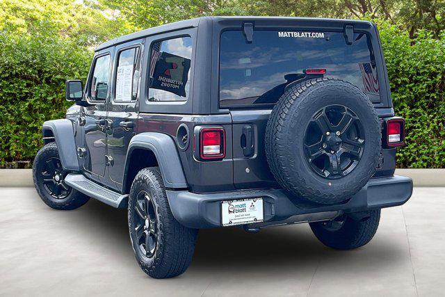 2018 Jeep Wrangler Unlimited Sport S 4x4