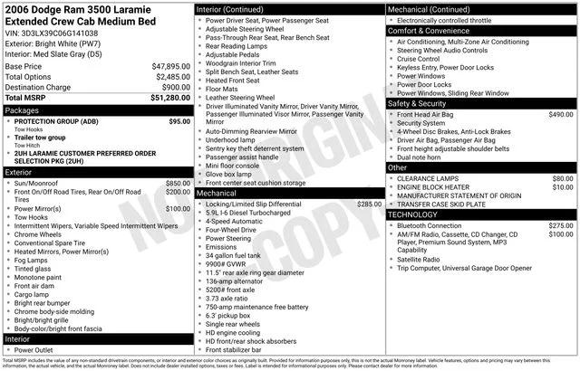 2006 Dodge Ram 3500 Laramie
