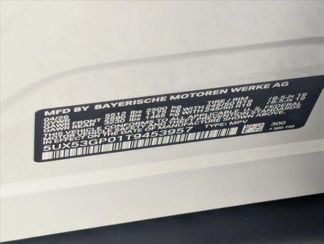 2026 BMW X3 30 xDrive