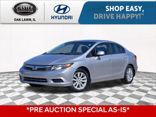 2012 Honda Civic EX-L for sale in OAK LAWN, IL