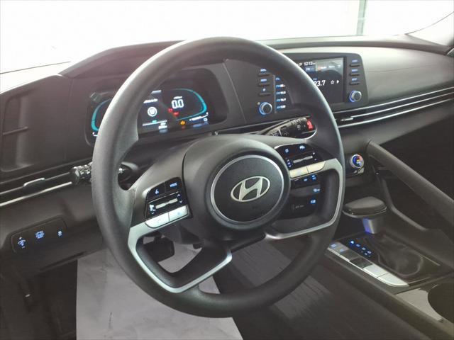 2025 Hyundai Elantra Hybrid Blue