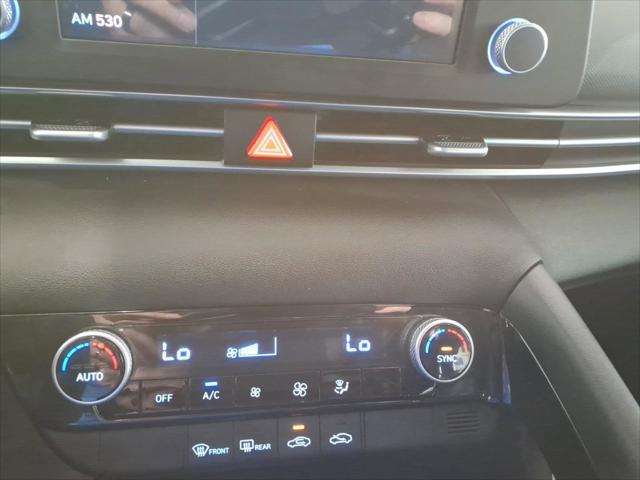 2025 Hyundai Elantra Hybrid Blue