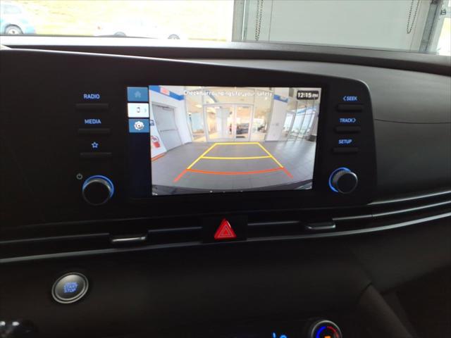 2025 Hyundai Elantra Hybrid Blue