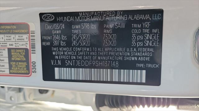 2025 Hyundai Santa Cruz Limited