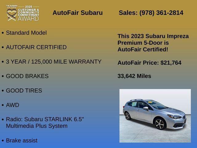 2023 Subaru Impreza Premium 5-Door