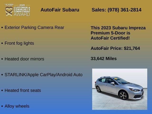 2023 Subaru Impreza Premium 5-Door