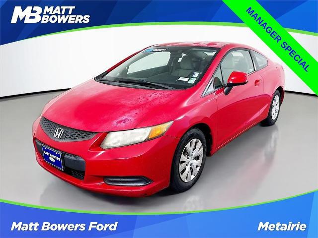 2012 Honda Civic LX for sale in Metairie, LA