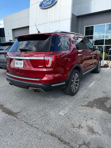 2018 Ford Explorer Platinum