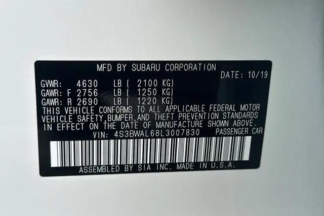 2020 Subaru Legacy Limited