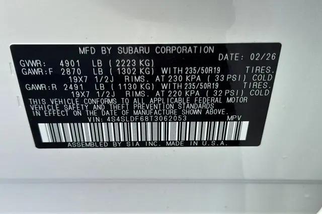 2026 Subaru Forester Sport