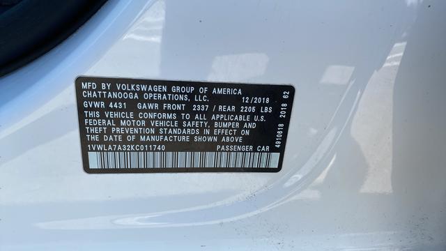 2019 Volkswagen Passat 2.0T Wolfsburg Edition