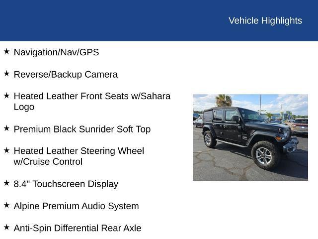 2018 Jeep Wrangler Unlimited Sahara 4x4
