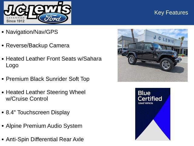 2018 Jeep Wrangler Unlimited Sahara 4x4