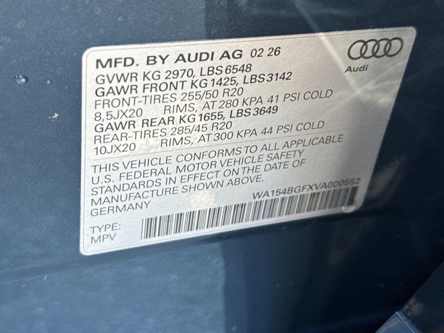 2027 Audi Q6 e-tron Premium Plus