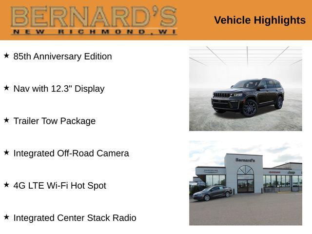 2026 Jeep Grand Cherokee L GRAND CHEROKEE L 85TH ANNIVERSARY EDITION 4X4 2026 Jeep Grand Cherokee L GRAND CHEROKEE L 85TH ANNIVERSARY EDITION 4X4