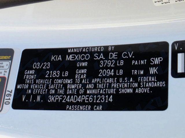 2023 Kia Forte LXS