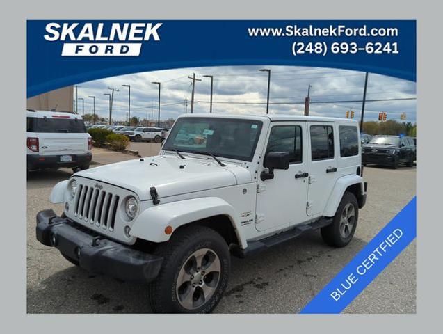 2017 Jeep Wrangler Unlimited Sahara 4x4 for sale in Lake Orion, MI
