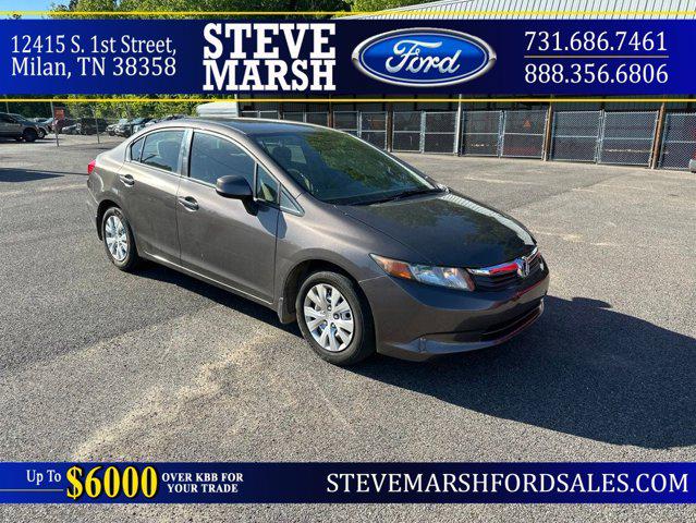 2012 Honda Civic LX for sale in Milan, TN