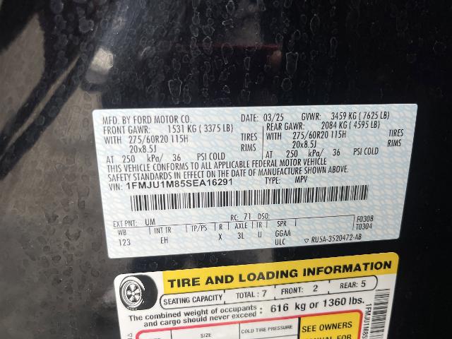 2025 Ford Expedition Platinum