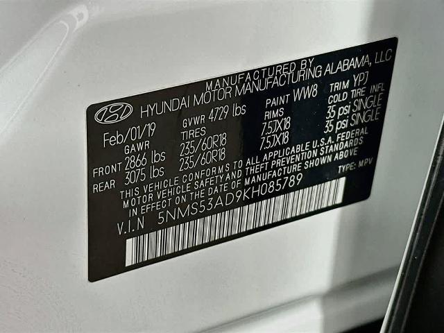 2019 Hyundai Santa Fe Ultimate