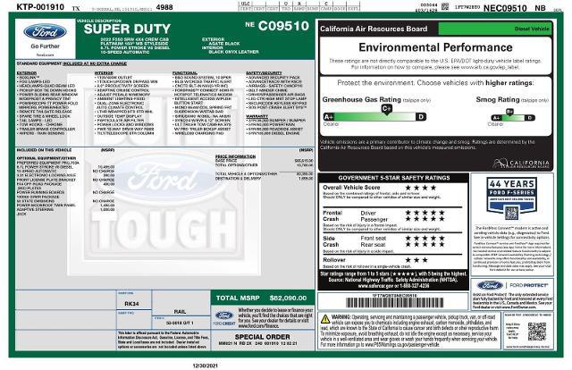 2022 Ford F-250 Platinum