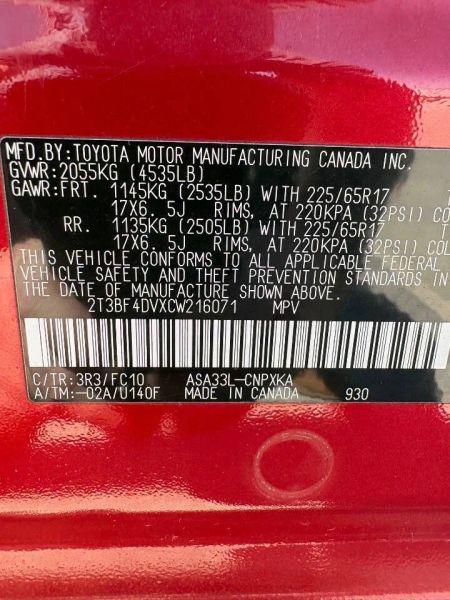 2012 Toyota RAV4 Base