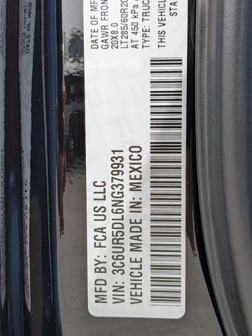 2022 Ram 2500 Big Horn Crew Cab 4x4 6'4" Box