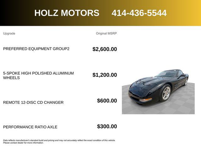 2001 Chevrolet Corvette Base