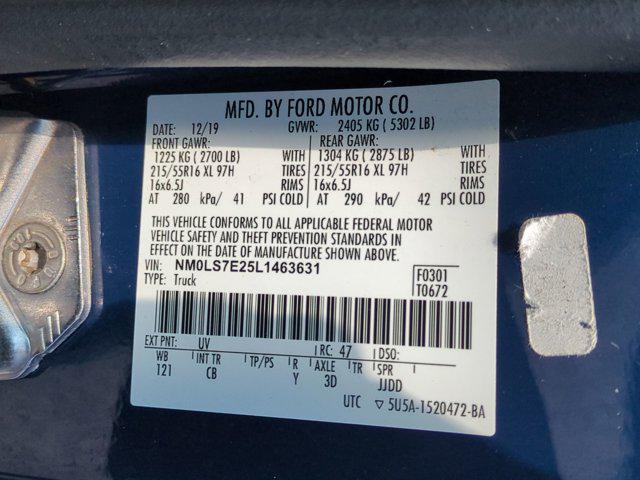 2020 Ford Transit Connect XL Cargo Van