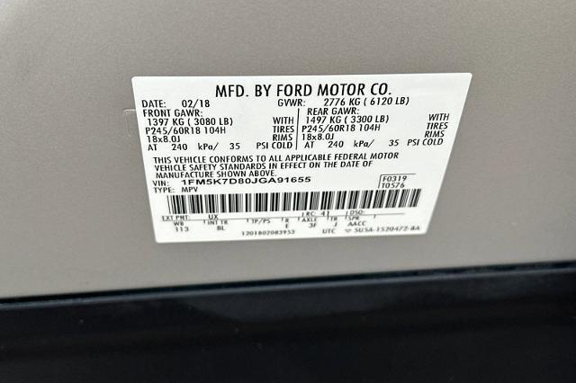 2018 Ford Explorer XLT