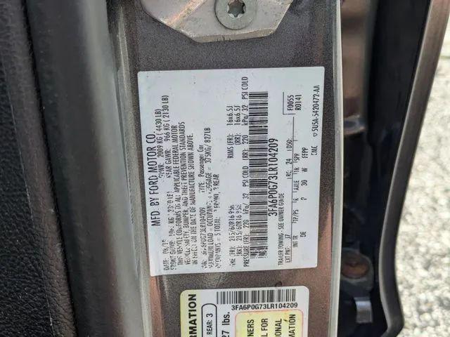 2020 Ford Fusion S