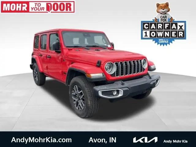 2025 Jeep Wrangler 4-Door Sahara 4x4 for sale in Avon, IN