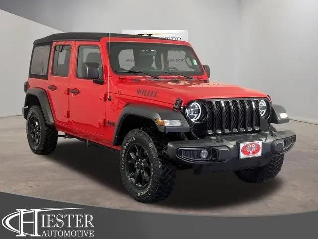 2022 Jeep Wrangler Unlimited Willys 4x4 for sale in Lillington, NC