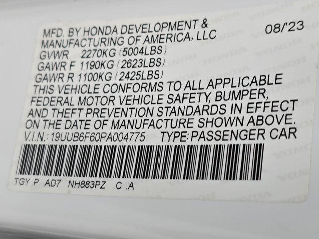 2023 Acura TLX Advance Package