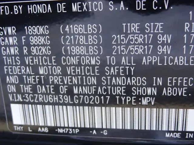2020 Honda HR-V AWD LX